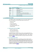 Предварительный просмотр 6 страницы Philips TDA8566 Product Data Sheet