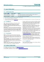 Предварительный просмотр 20 страницы Philips TDA8566 Product Data Sheet