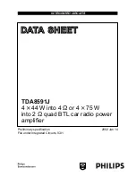 Philips TDA8591J Datasheet предпросмотр