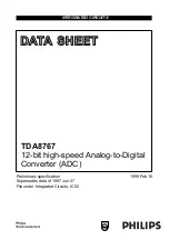 Philips TDA8767 Datasheet preview