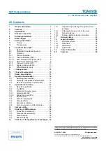 Предварительный просмотр 39 страницы Philips TDA8950 Product Data Sheet