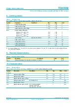 Preview for 6 page of Philips TDA9964 Specifications