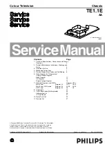 Philips TE1.1E AA Service Manual preview