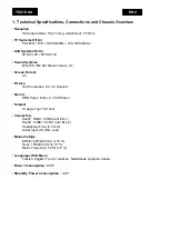 Preview for 2 page of Philips TE2.1E AA Service Manual