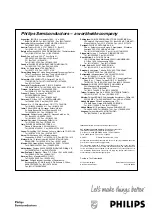 Preview for 16 page of Philips TEA1104 Datasheet