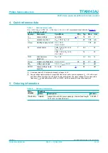 Предварительный просмотр 2 страницы Philips TFA9843AJ Datasheet