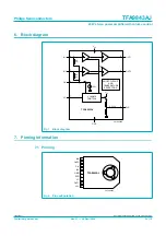 Предварительный просмотр 3 страницы Philips TFA9843AJ Datasheet