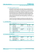 Предварительный просмотр 6 страницы Philips TFA9843AJ Datasheet