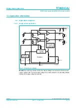 Предварительный просмотр 10 страницы Philips TFA9843AJ Datasheet