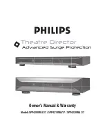 Philips Theatre Director SPP4200 Owner'S Manual & Warranty preview