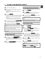 Preview for 9 page of Philips TL24A5T Operating Instructions Manual