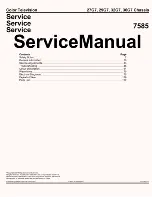 Philips TP2784C101 Service Manual preview