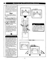 Preview for 24 page of Philips TP2785CI Instructions For Use Manual