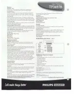 Предварительный просмотр 2 страницы Philips TP3697B Brochure