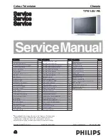 Preview for 1 page of Philips TPE1.0U PA Service Manual