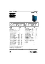 Preview for 1 page of Philips TPM1.3E Service Manual