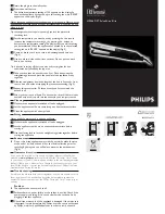 Preview for 2 page of Philips TRESemme HP4607 Owner'S Manual