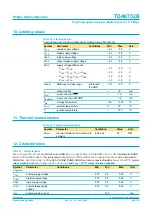 Preview for 24 page of Philips Triple high-speed Analog-to-Digital Converter 110 Msps TDA8752B Specification