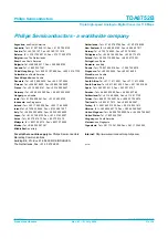 Preview for 37 page of Philips Triple high-speed Analog-to-Digital Converter 110 Msps TDA8752B Specification