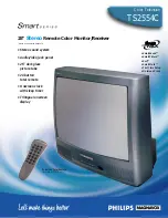 Philips TS2554C Brochure preview