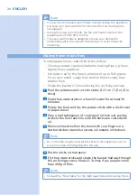 Preview for 20 page of Philips Twin TurboStar HD9741 Series User Manual