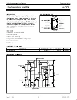 Philips UA747C Product Specification preview