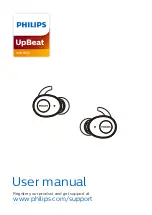 Philips UpBeat SHB2505 User Manual preview