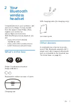 Preview for 4 page of Philips UpBeat SHB2505 User Manual