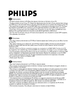Philips US2-MANT110 Instructions preview