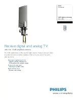 Preview for 1 page of Philips US2-MANT940 Specifications