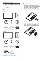 Предварительный просмотр 7 страницы Philips V line 272V8A/00 User Manual