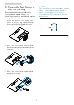 Предварительный просмотр 12 страницы Philips V line 272V8A/00 User Manual