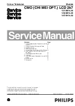 Preview for 1 page of Philips V315B1-L05 Serivce Manual