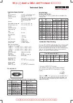 Preview for 3 page of Philips V40 107P5 Service Manual