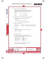 Предварительный просмотр 63 страницы Philips V50 109B5 Service Manual