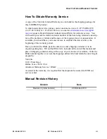 Preview for 3 page of Philips VARI*LITE VL1100 ERS Luminaire Service Manual