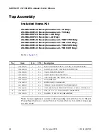 Preview for 82 page of Philips VARI*LITE VL1100 ERS Luminaire Service Manual