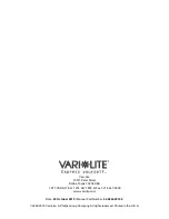 Preview for 164 page of Philips VARI*LITE VL1100 ERS Luminaire Service Manual