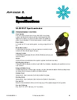 Предварительный просмотр 85 страницы Philips Vari-lite VL3015LT User Manual