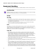 Preview for 96 page of Philips Variolite VL440 User Manual