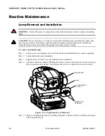 Preview for 100 page of Philips Variolite VL440 User Manual