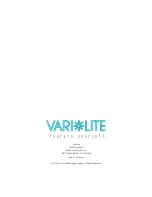 Preview for 116 page of Philips Variolite VL440 User Manual