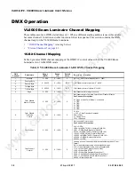 Preview for 56 page of Philips VARIOLITE VL6000 User Manual