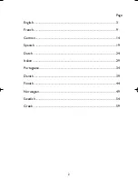 Preview for 2 page of Philips VC7D1305T Installation Instructions Manual