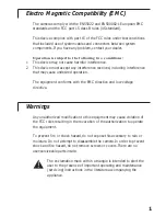 Preview for 3 page of Philips VC963650T Manual