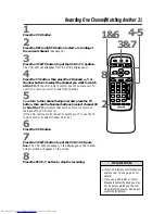 Предварительный просмотр 31 страницы Philips VCB411AT Owner'S Manual