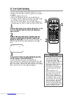 Предварительный просмотр 32 страницы Philips VCB411AT Owner'S Manual