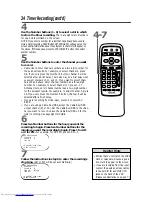 Предварительный просмотр 34 страницы Philips VCB411AT Owner'S Manual