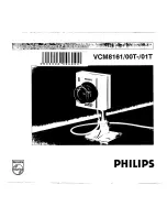 Предварительный просмотр 1 страницы Philips VCM8161/00T Operating Manual