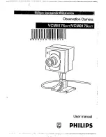 Предварительный просмотр 1 страницы Philips VCM8175/00T User Manual